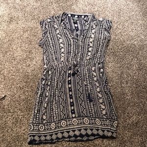 Printed Short Dress